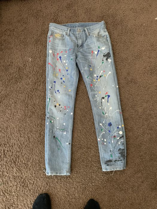 Number nine paint on sale jeans