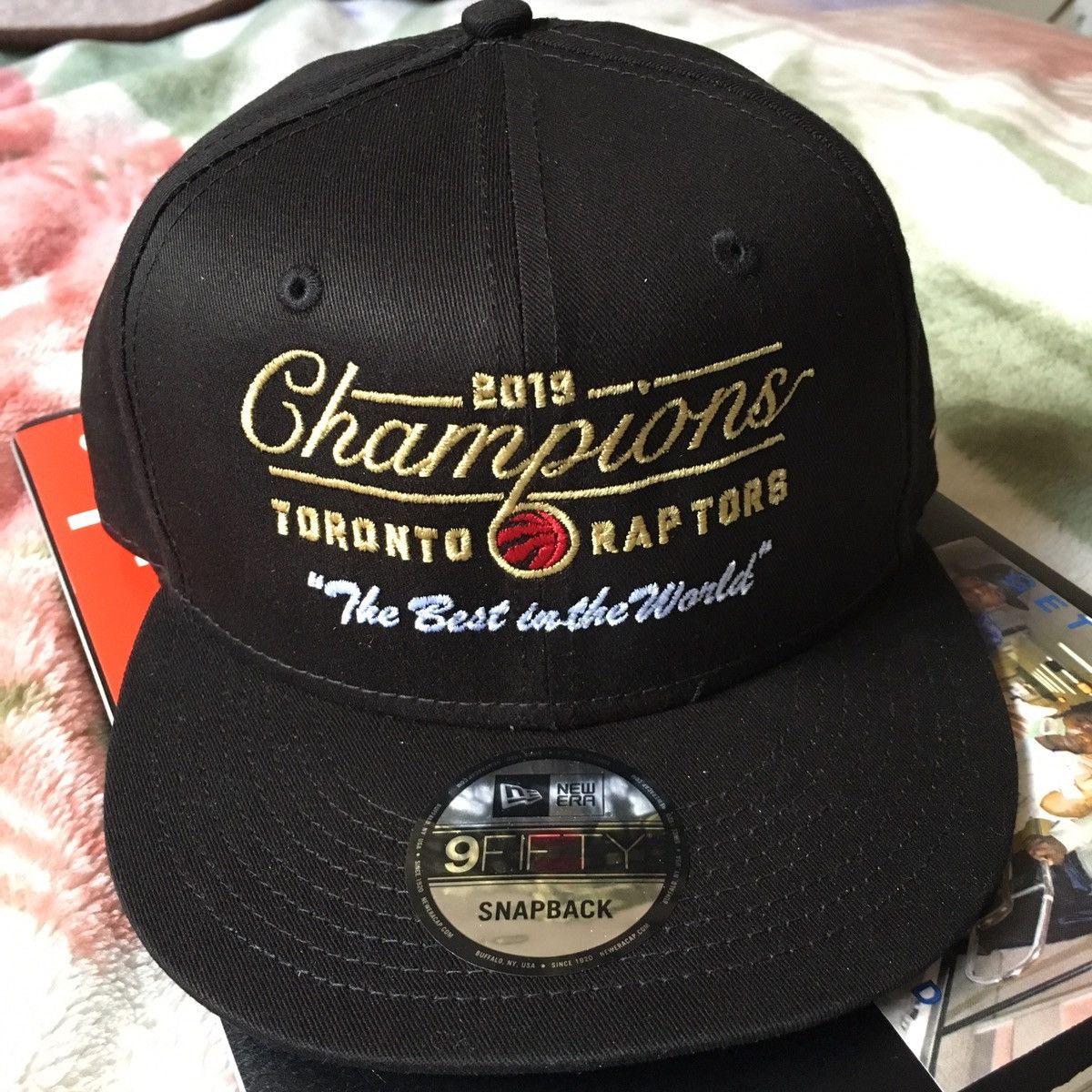 Octobers Very Own Toronto raptors x ovo championship SnapBack