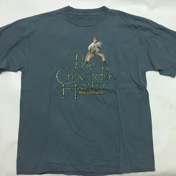 Vintage Vintage Steve Irwin The Crocodile Hunter T Shirt Size XL