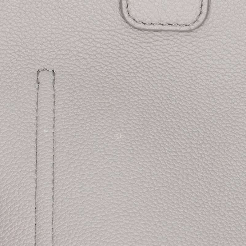 Loewe LOEWE Pebble Bucket 2-Way Leather Bag Gray Size ONE SIZE - 5 Thumbnail