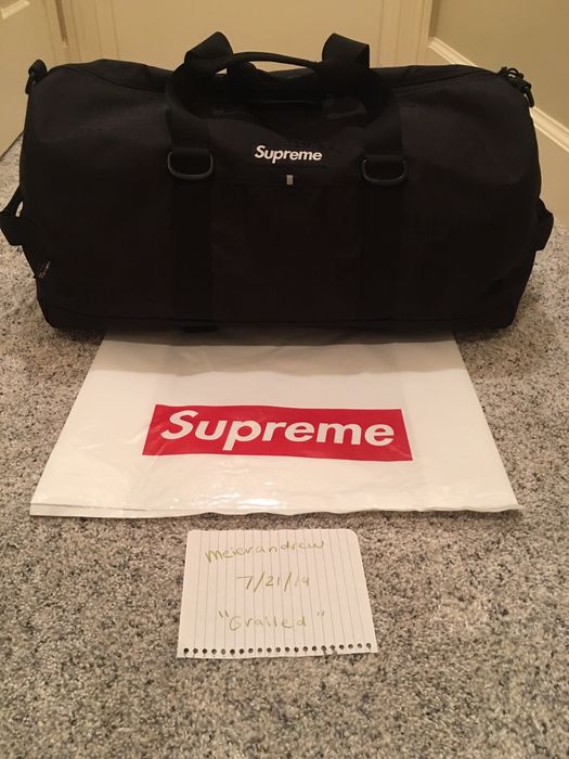 Supreme Duffle Bag (SS22) Black