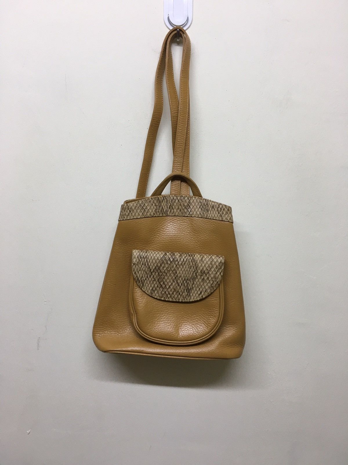 Japanese Brand Madras backpack PATINA LEATHER Size ONE SIZE - 4 Thumbnail