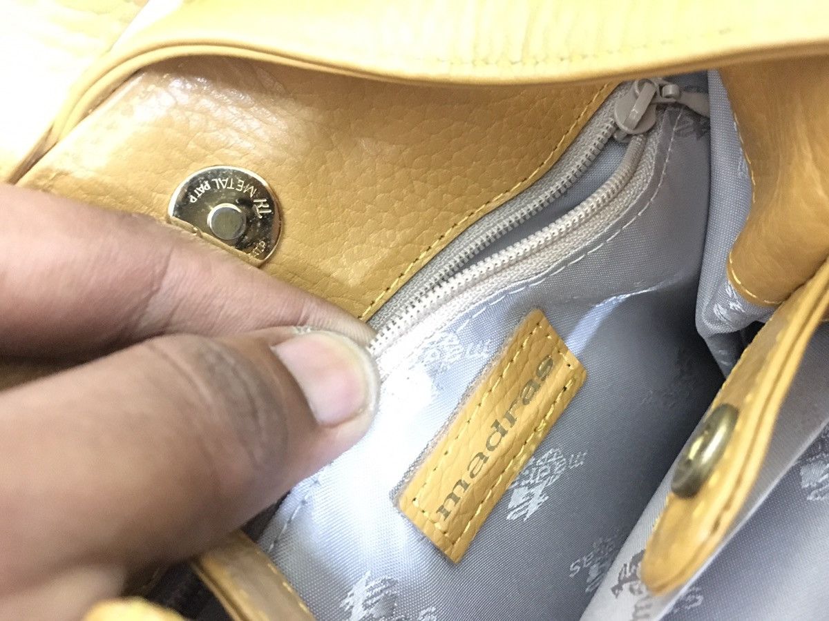 Japanese Brand Madras backpack PATINA LEATHER Size ONE SIZE - 7 Thumbnail