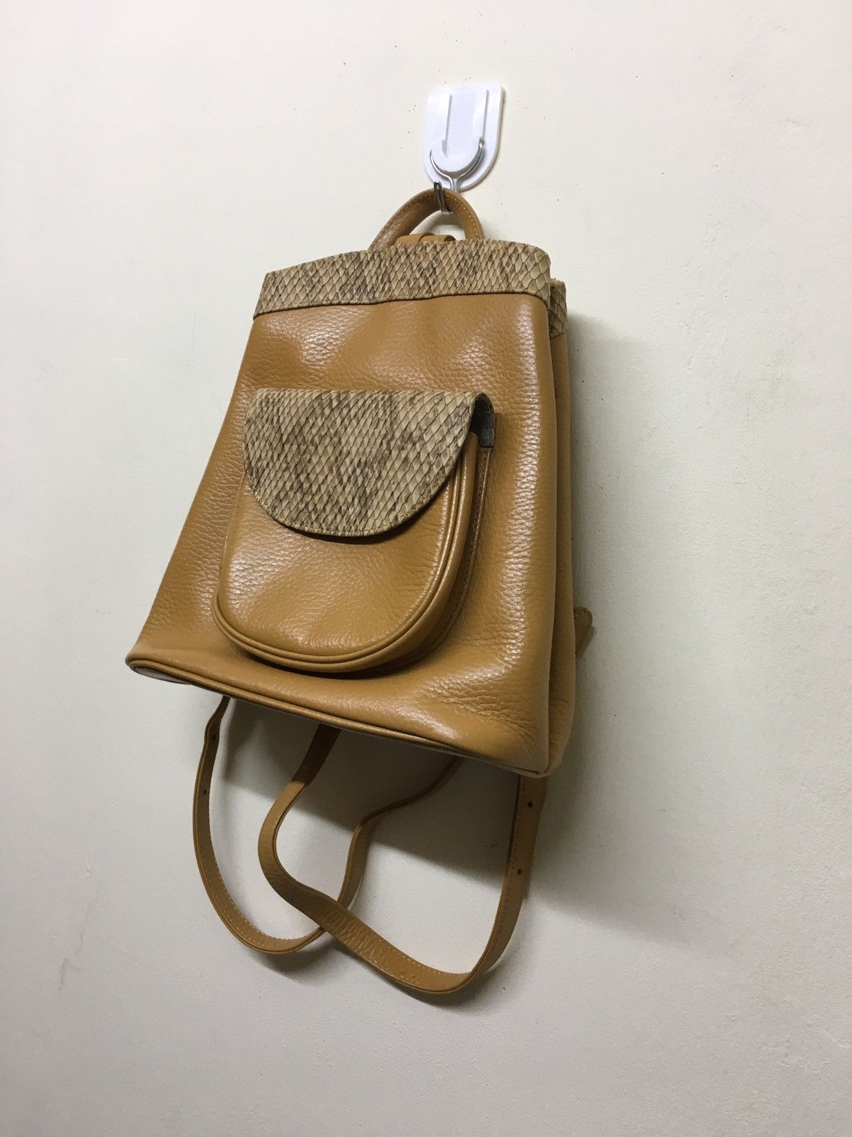 Japanese Brand Madras backpack PATINA LEATHER Size ONE SIZE - 2 Thumbnail