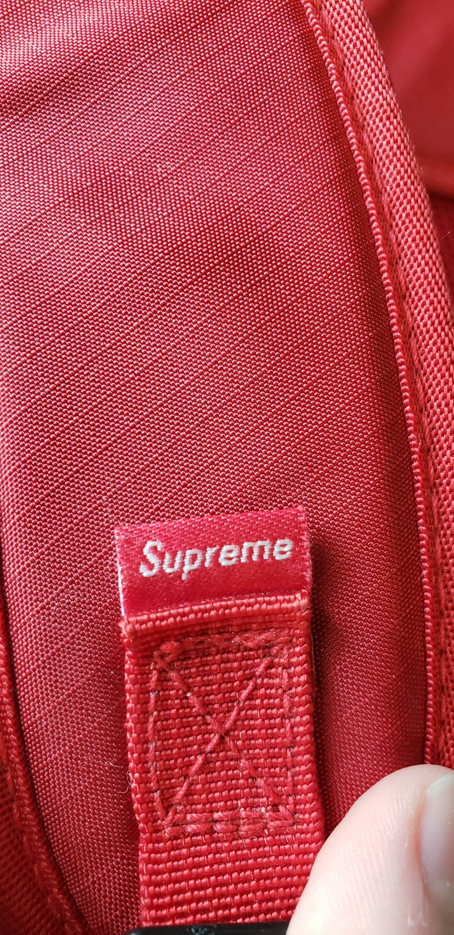 Supreme Red 210 Denier Cordura Backpack (SS16)