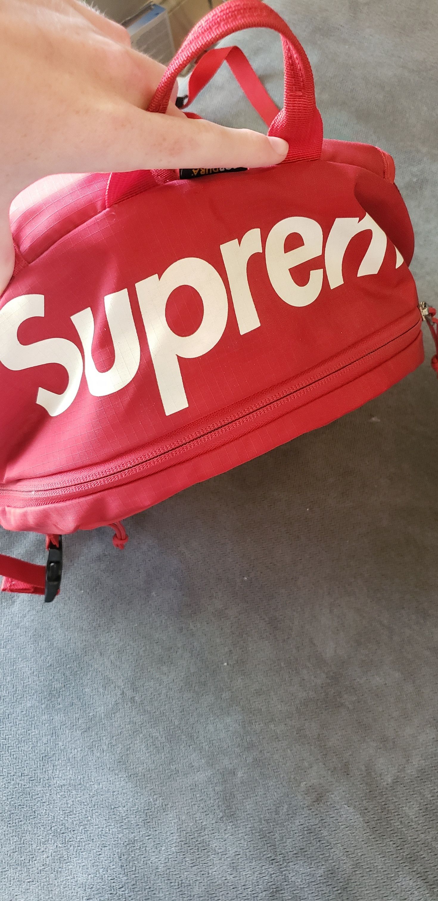 Supreme Red 210 Denier Cordura Backpack (SS16)