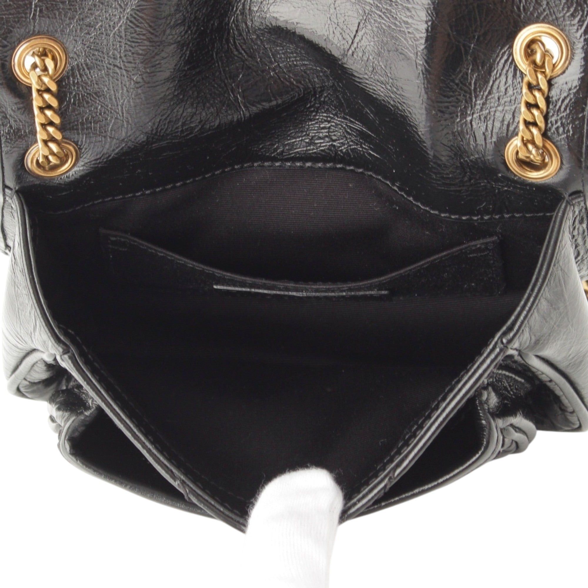 Saint Laurent Paris Crinkled Calfskin Niki Size ONE SIZE - 6 Thumbnail