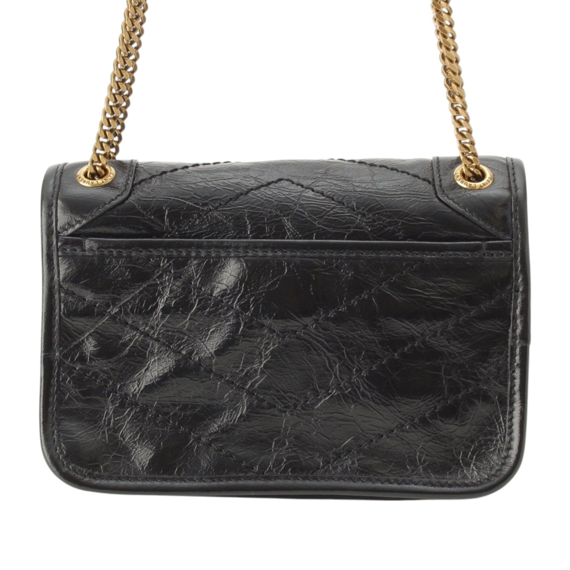 Saint Laurent Paris Crinkled Calfskin Niki Size ONE SIZE - 4 Thumbnail