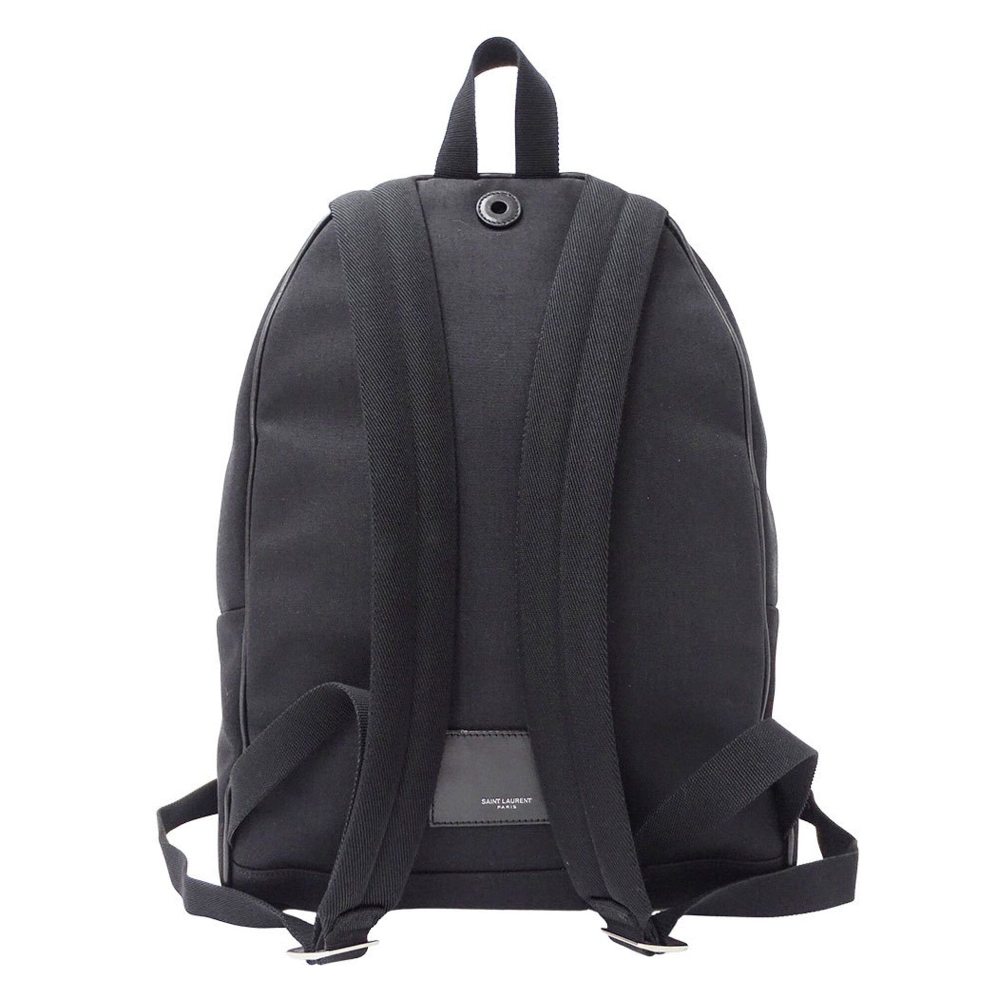 Saint Laurent Paris Saint Laurent handbag, women's and men's brand backpack, canvas, sequined, Classic City California Backpack, black, multicolor, 437087, shark design. Size ONE SIZE - 2 Thumbnail