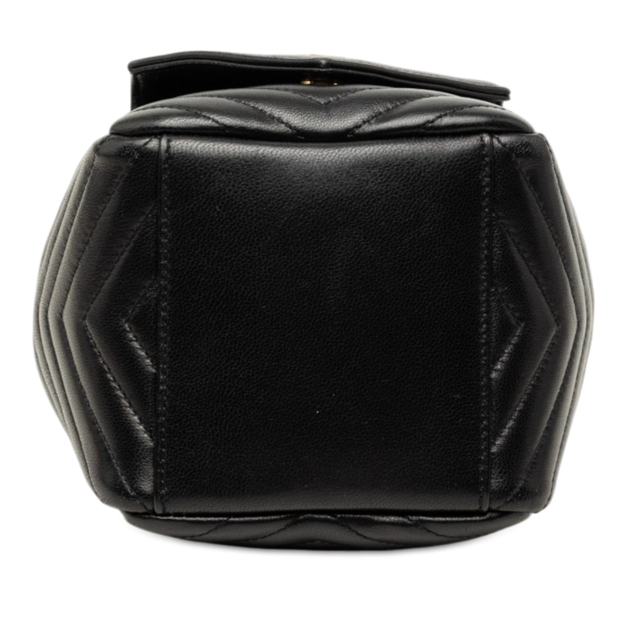 Saint Laurent Paris Chevron Lambskin Joe Bucket Bag Size ONE SIZE - 3 Thumbnail