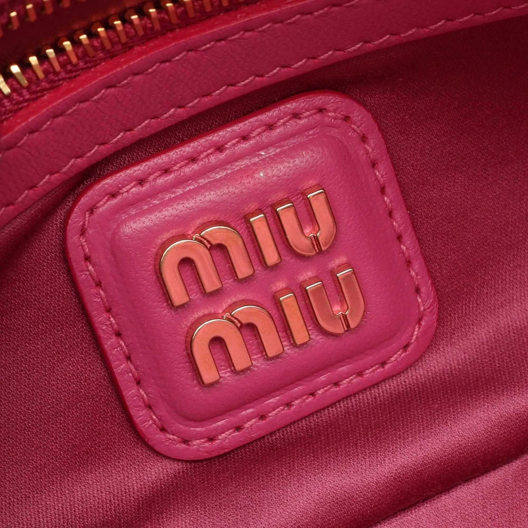 Miu Miu Matelasse Arcadie Satchel Size ONE SIZE - 4 Thumbnail