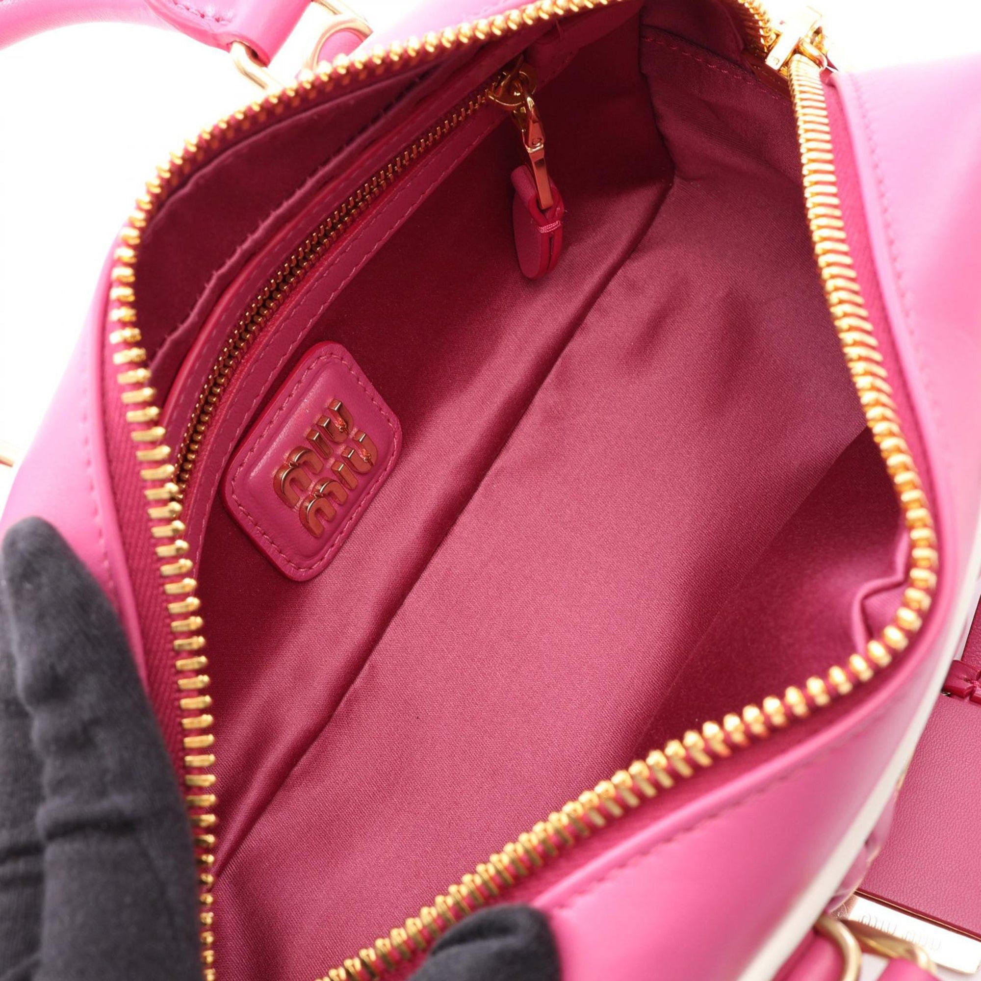 Miu Miu Matelasse Arcadie Satchel Size ONE SIZE - 3 Thumbnail