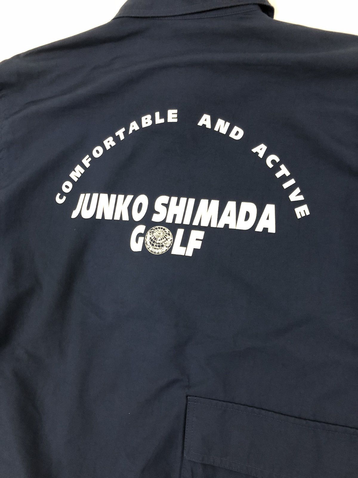 Junko Shimada Junko Shimada Golf Japan Navy Blue Zipper Light Jacket Size US M / EU 48-50 / 2 - 3 Thumbnail