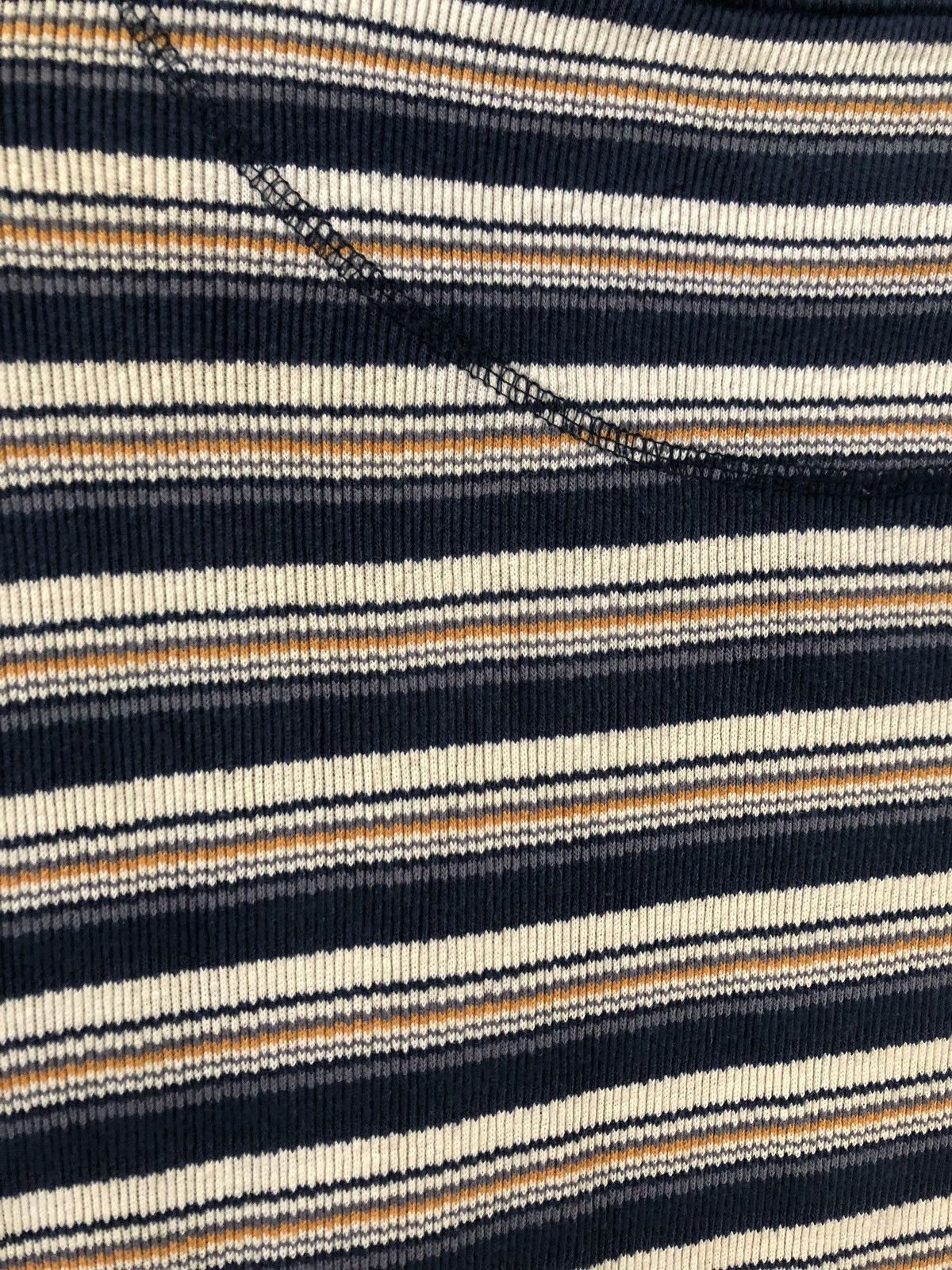 Levi's Vintage 90s Levi’s Striped Henley Shirt Size US L / EU 52-54 / 3 - 8 Thumbnail