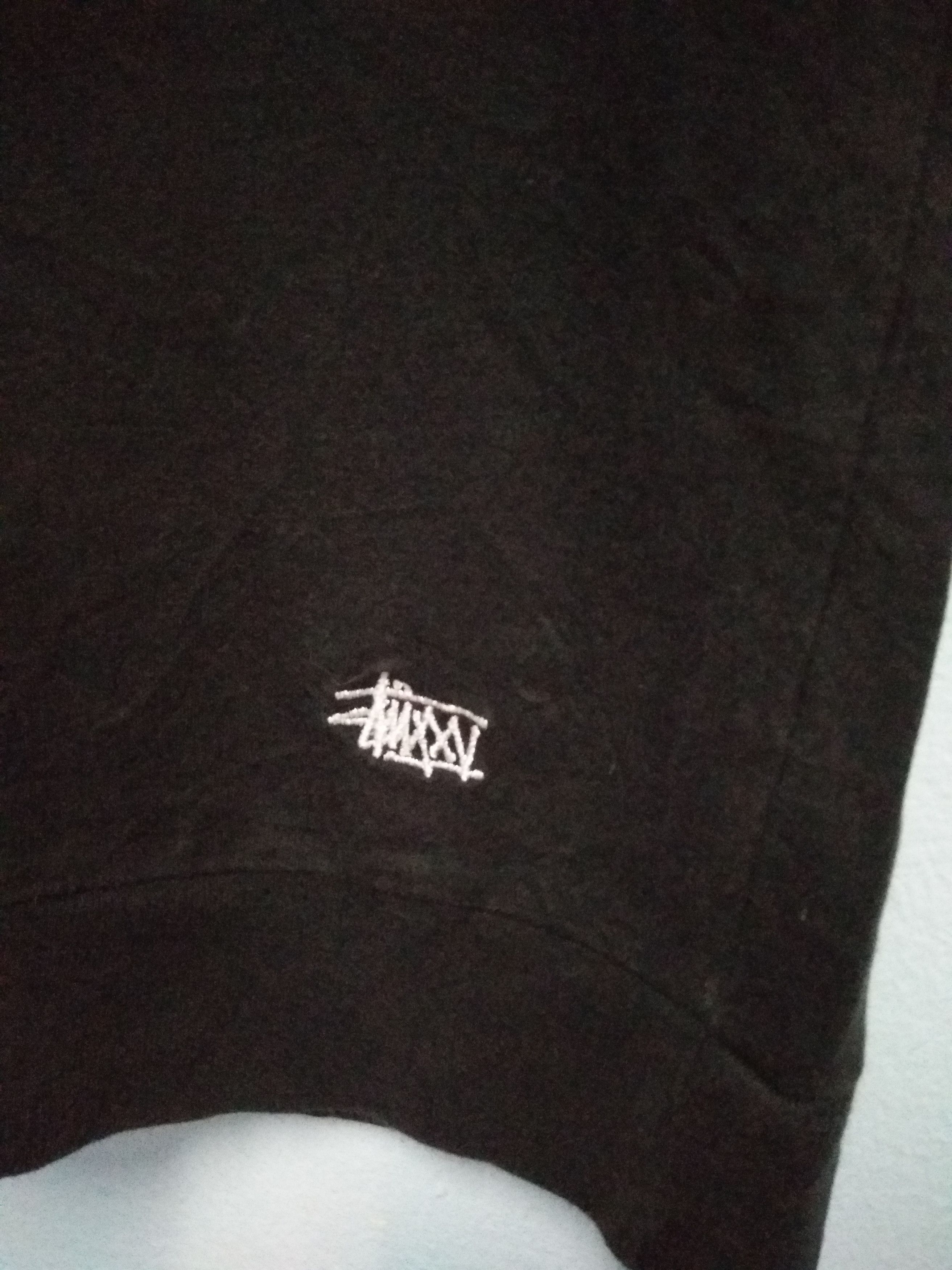 Stussy Rare Stussy Black Crew Neck Short Sleeve Sweatshirt Size US S / EU 44-46 / 1 - 4 Thumbnail