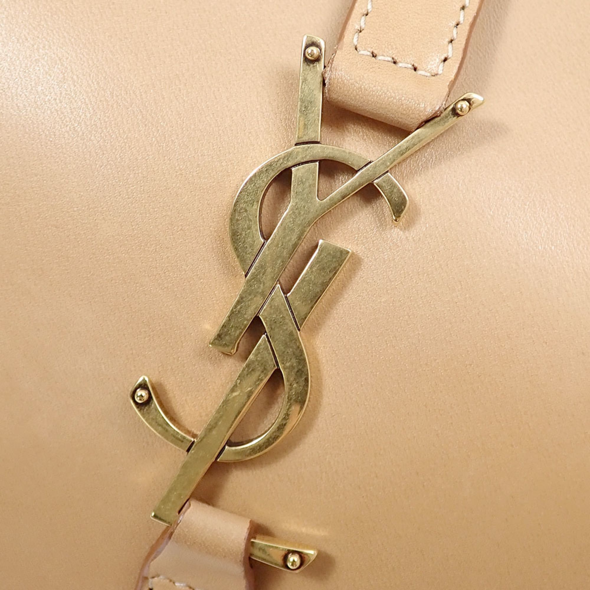 Saint Laurent Paris Saint Laurent Hobo Bag, Le Cassette, Women's, Camel Calfskin Leather Suede, 657228 BWR6W Size ONE SIZE - 6 Thumbnail