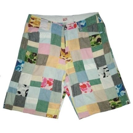 Bape Bape Patchwork Shorts Size US 40 / EU 56 - 1 Thumbnail