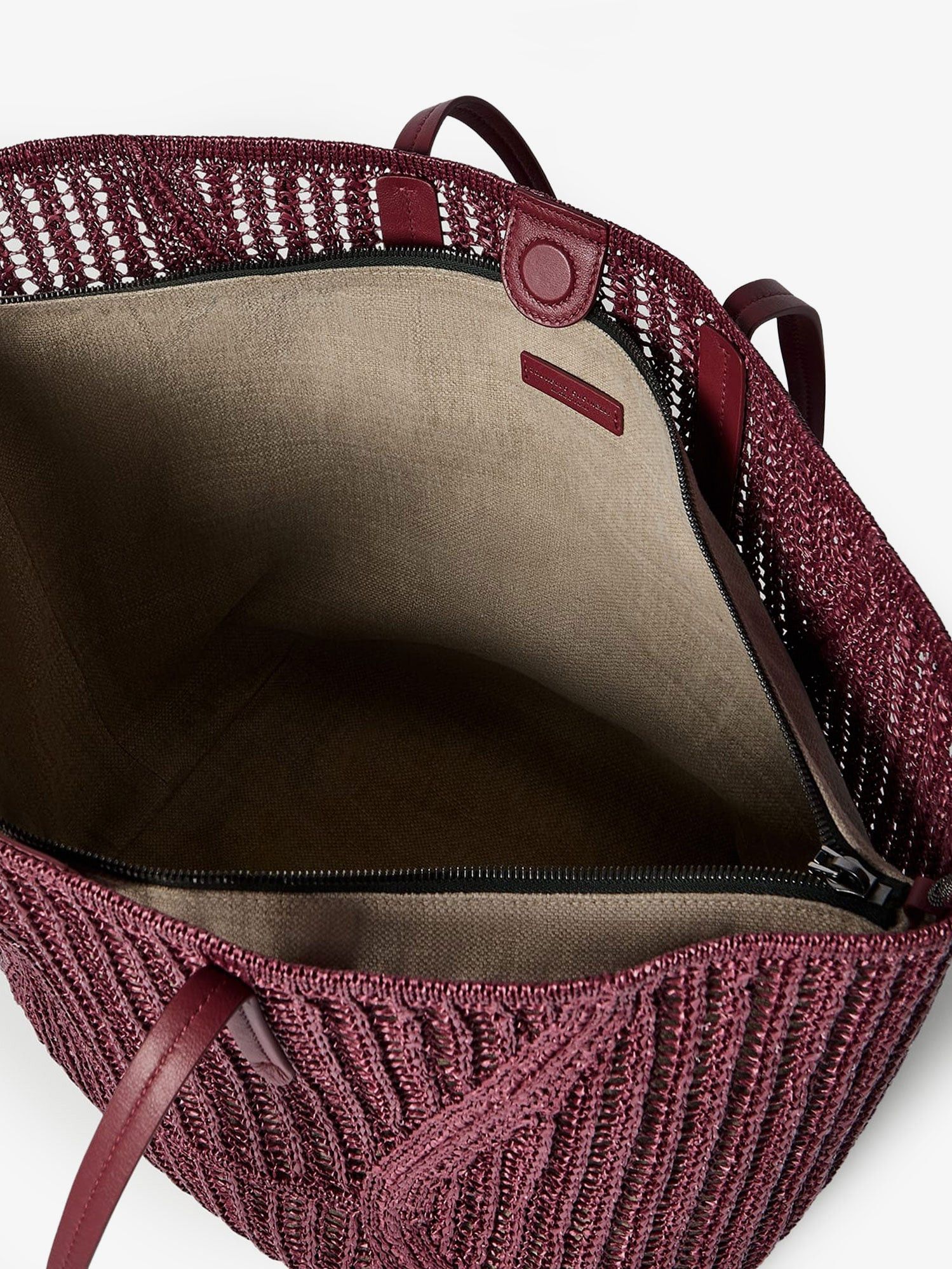 Brunello Cucinelli Bc Duo Raffia Shoulder Bag Size ONE SIZE - 4 Thumbnail