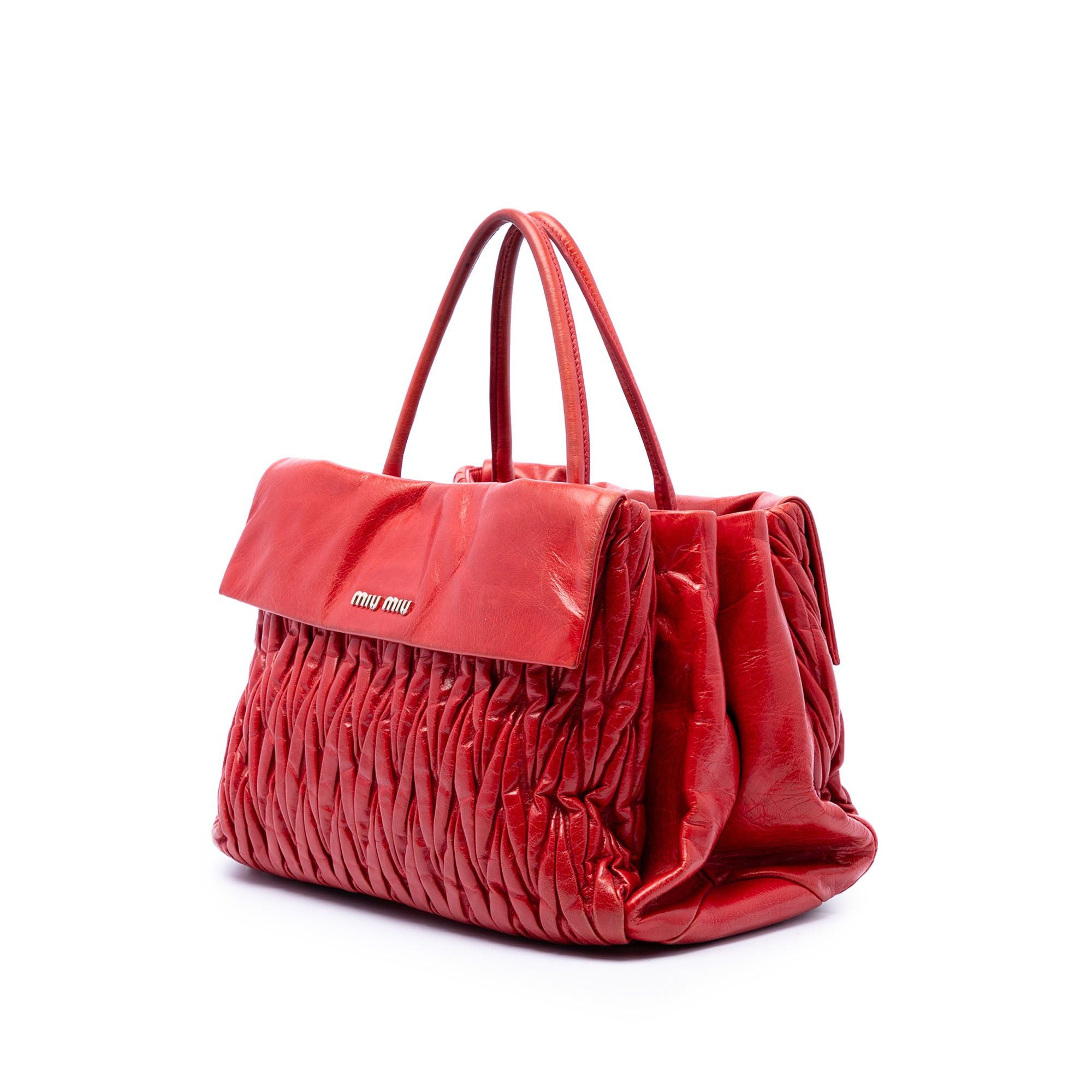 Miu Miu Matelasse Nappa Lux Bauletto Convertible Handbag Size ONE SIZE - 2 Thumbnail