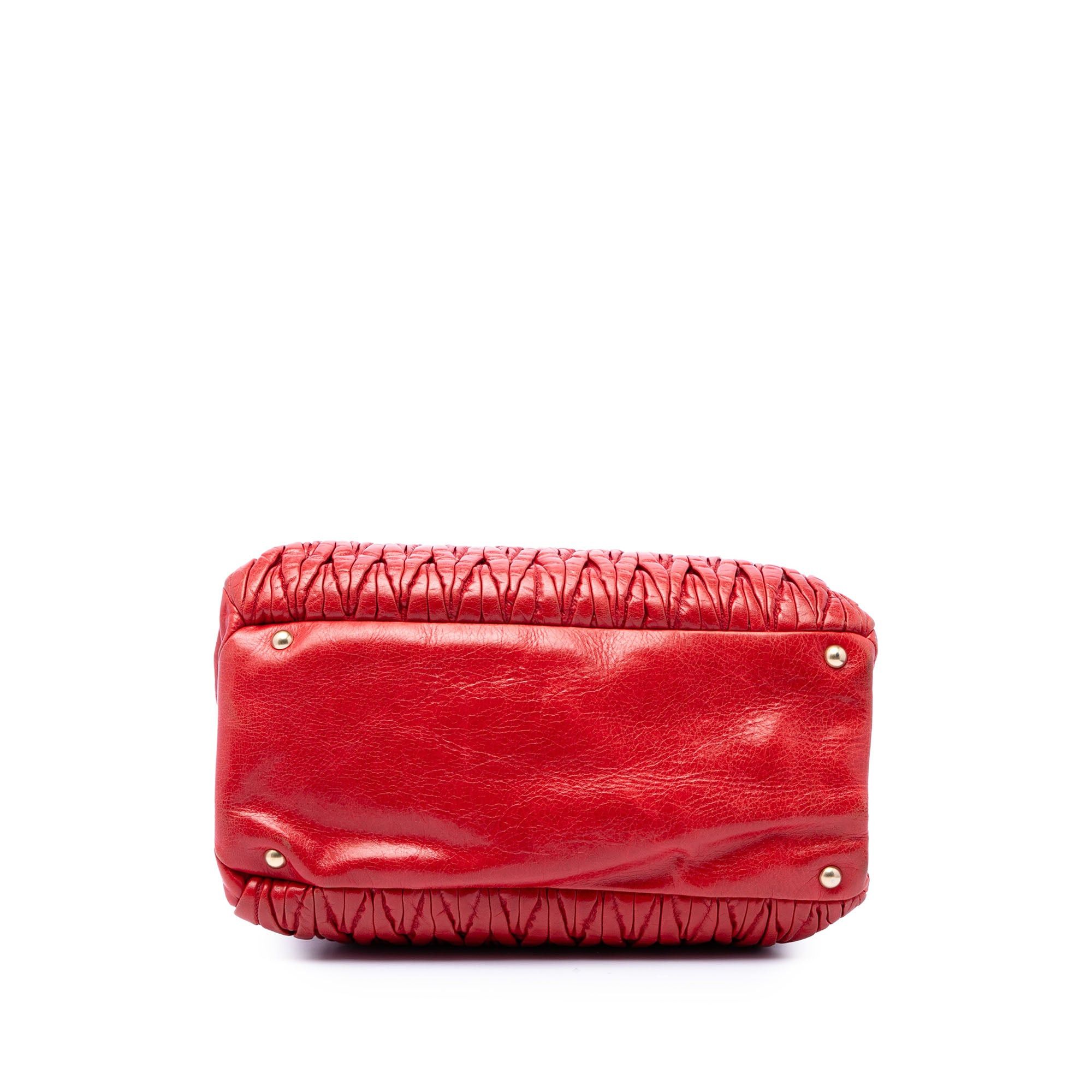Miu Miu Matelasse Nappa Lux Bauletto Convertible Handbag Size ONE SIZE - 3 Thumbnail