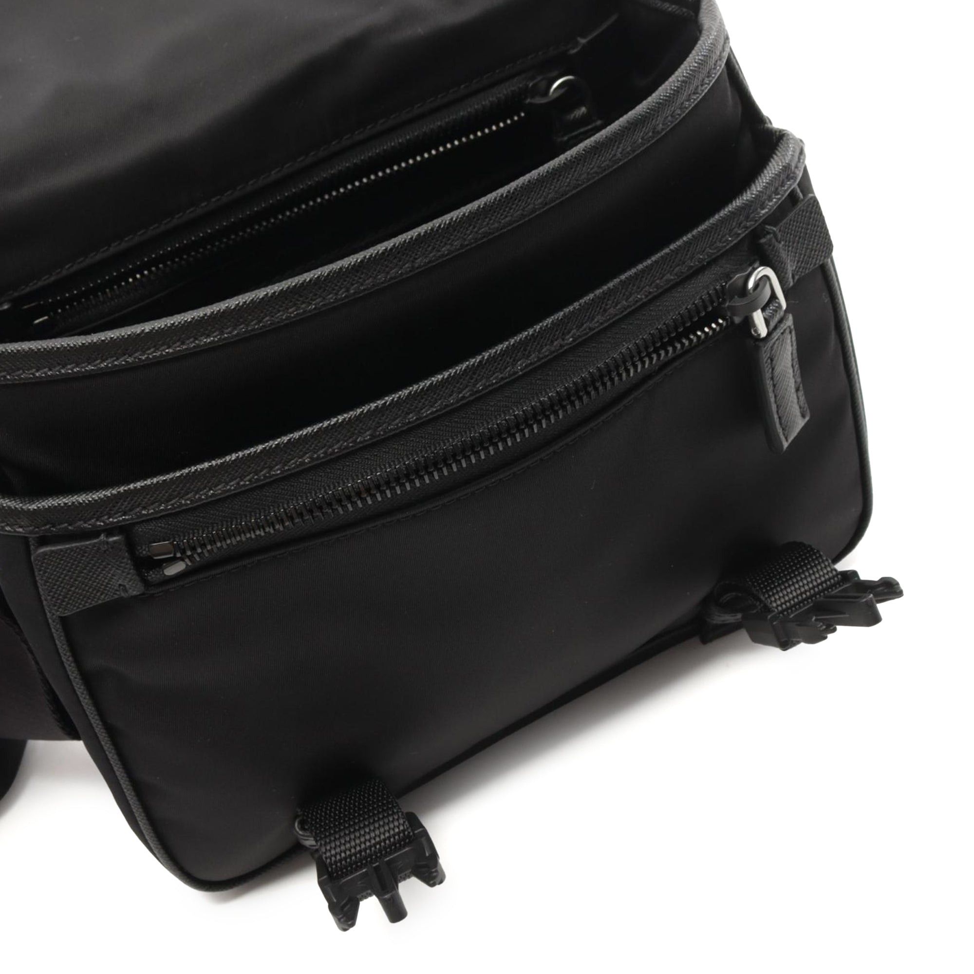 Prada Tessuto Zip Buckle Messenger Bag Size ONE SIZE - 5 Thumbnail