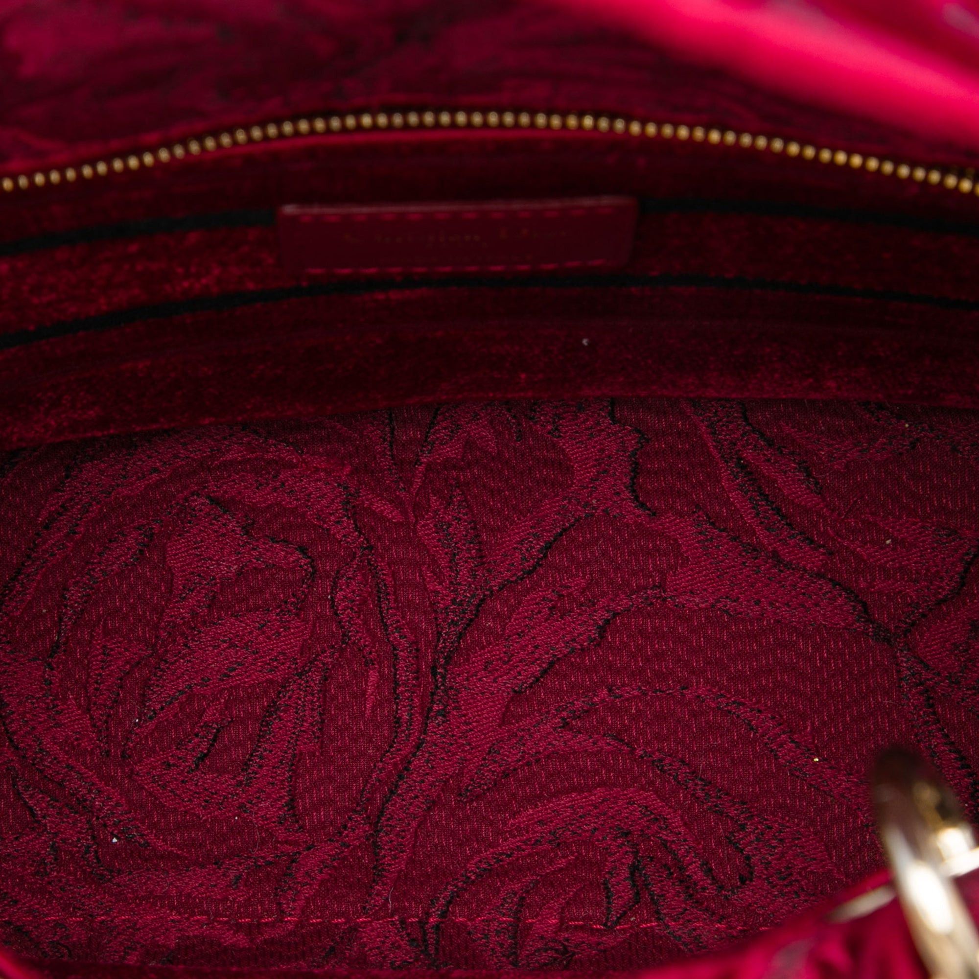 Dior Embroidered Velvet Roses Lady D Lite Size ONE SIZE - 4 Thumbnail