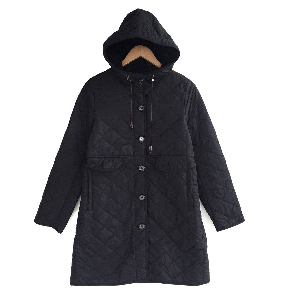 Mackintosh Philosophy Quilted Long Hoodie Jacket Raincoats