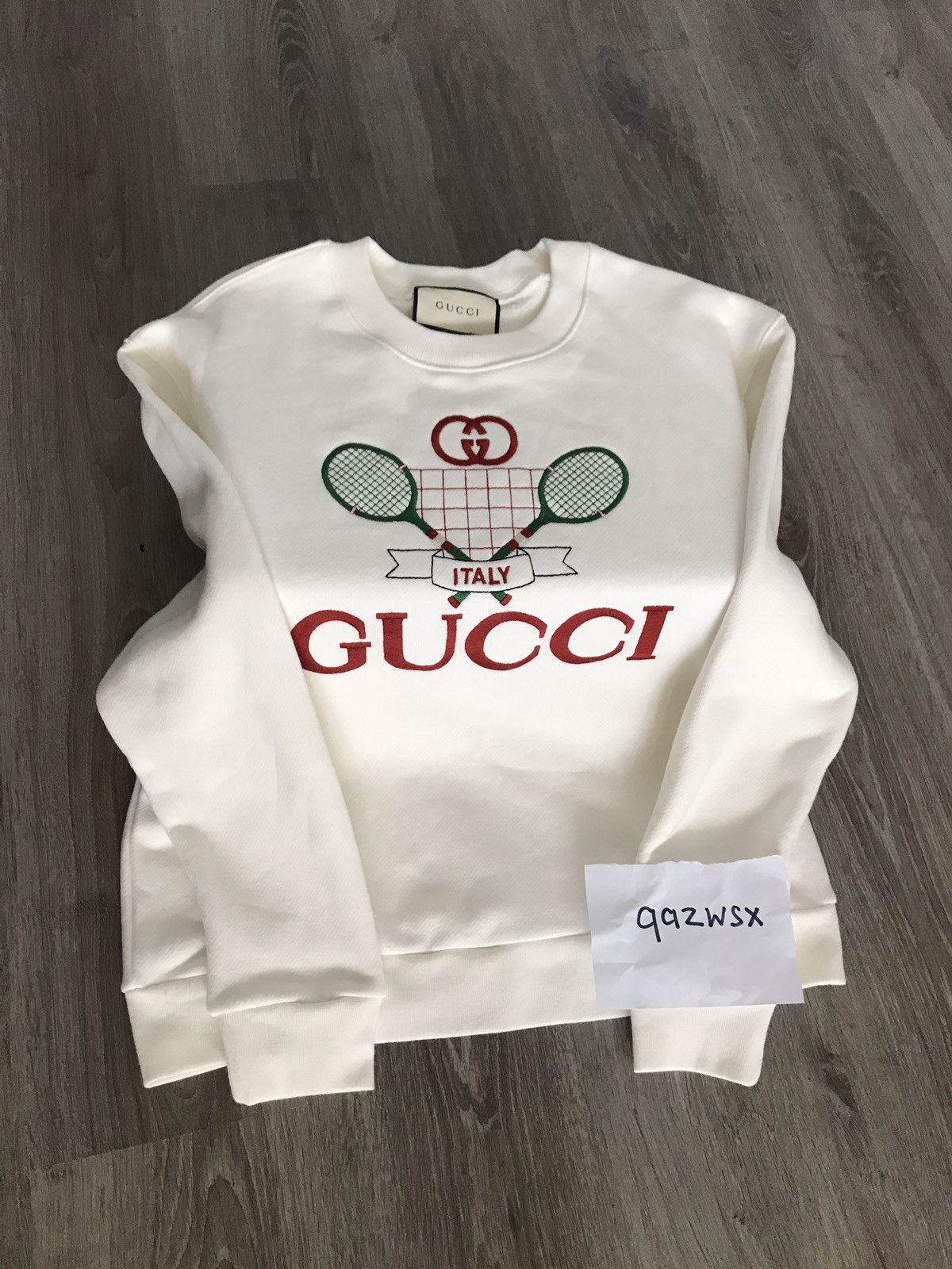 Gucci Gucci Tennis Sweatshirt | Grailed