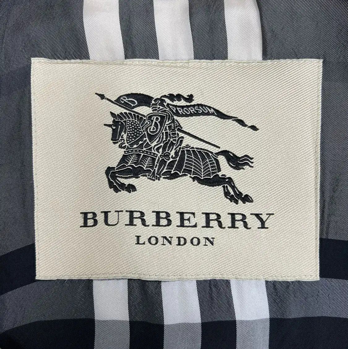 Burberry BURBERRY S size light grey cotton Women's mid-length trench coat Size S / US 4 / IT 40 - 5 Thumbnail