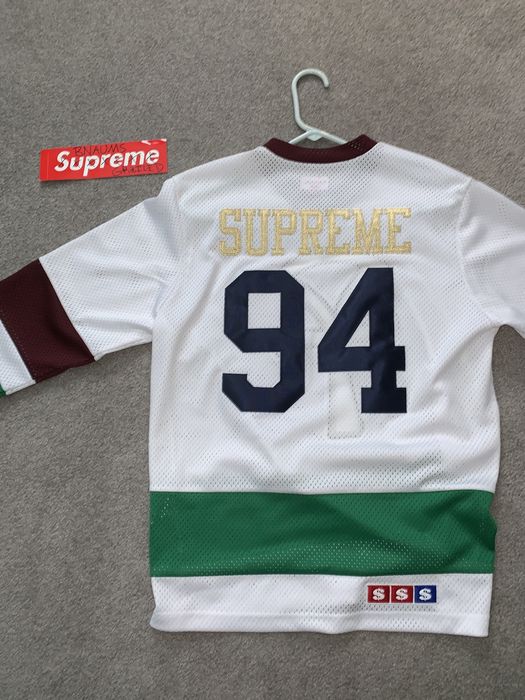 Supreme Supreme Ankh Hockey Jersey White | Grailed