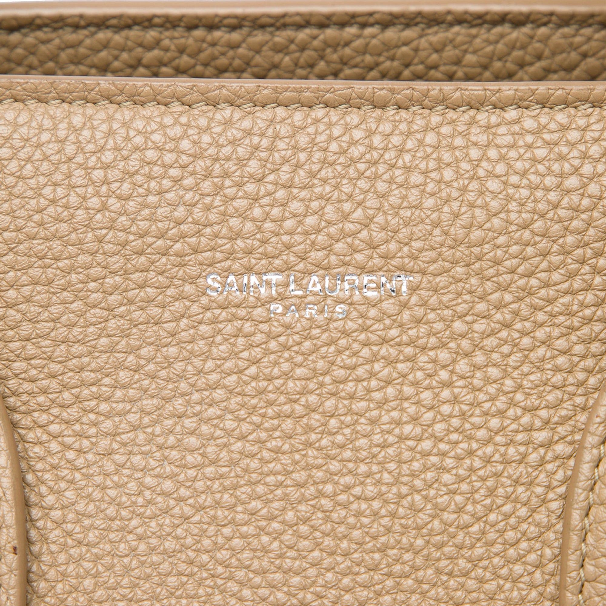 Saint Laurent Paris Grained Calfskin Supple Sac De Jour Satchel Size ONE SIZE - 5 Thumbnail
