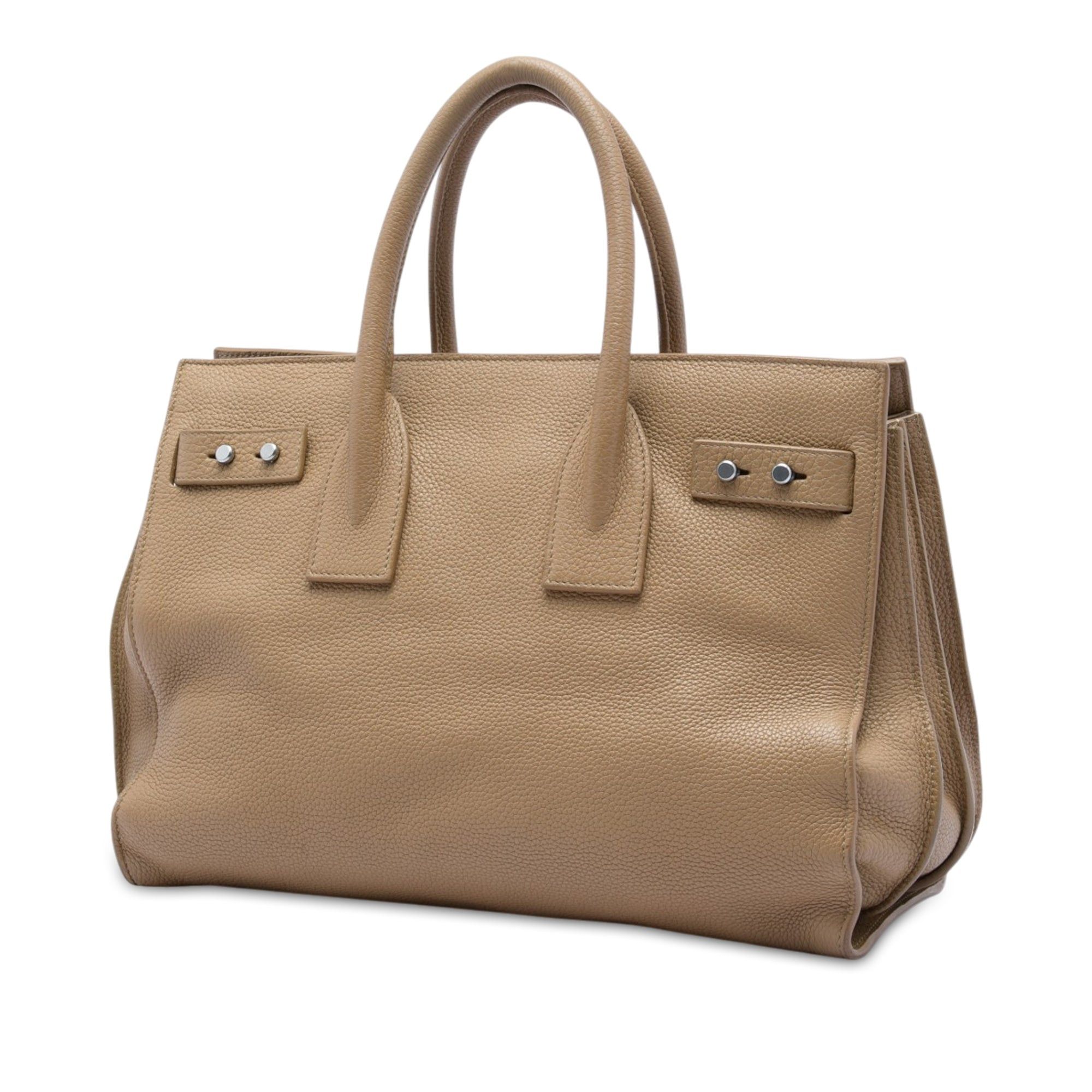 Saint Laurent Paris Grained Calfskin Supple Sac De Jour Satchel Size ONE SIZE - 2 Thumbnail