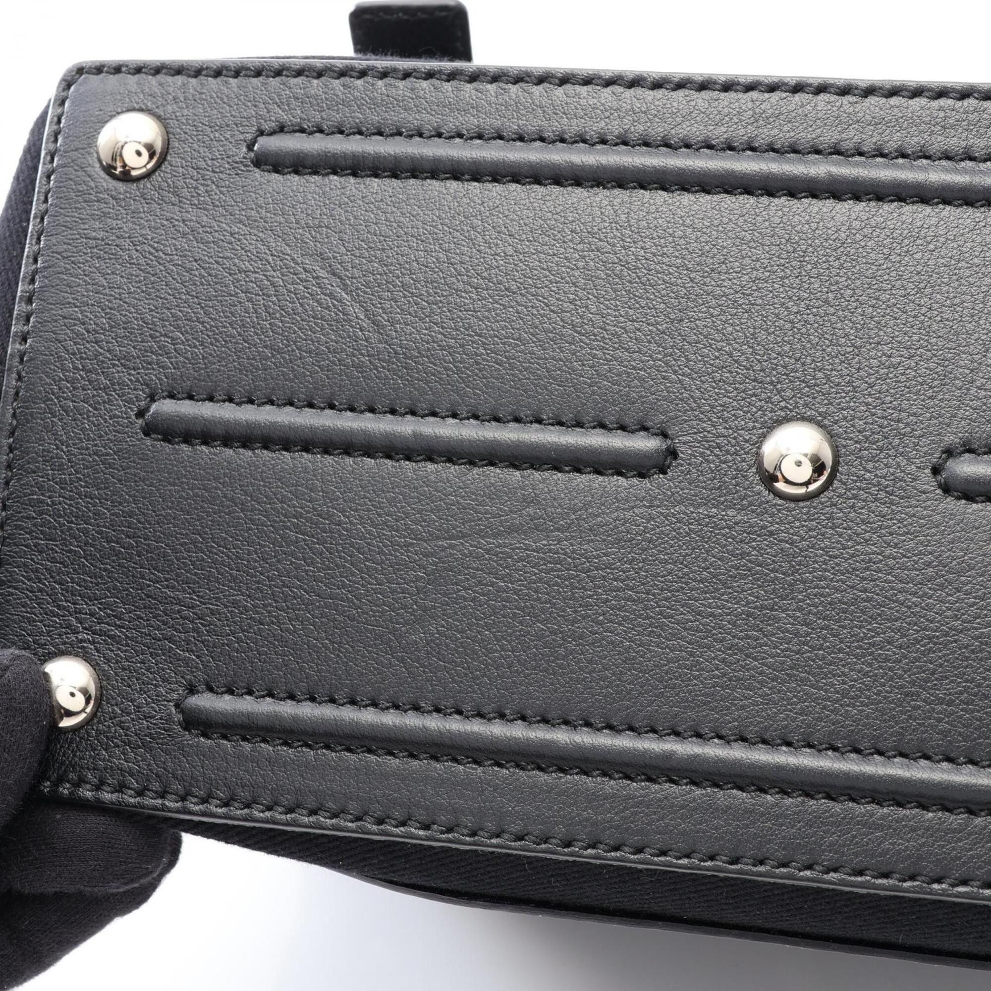 Yves Saint Laurent Yves Saint Laurent Muse Two Mini 2-Way Handbag, Leather, Women's, Black, 283761 Size ONE SIZE - 8 Thumbnail