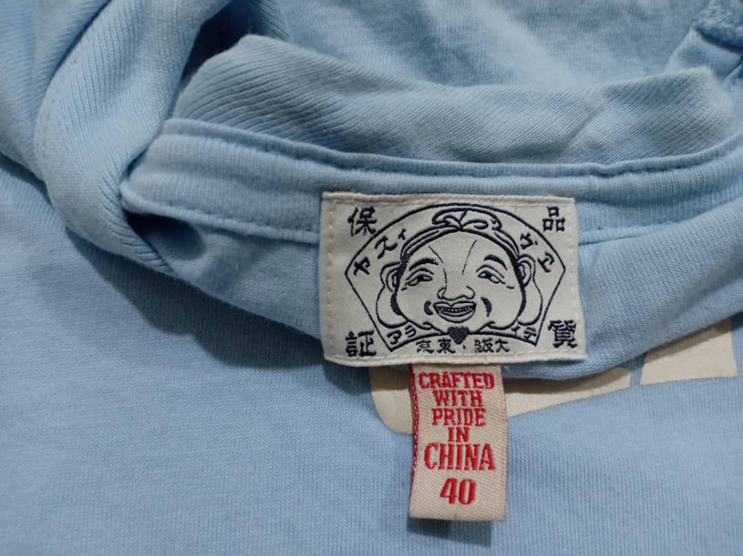 Evisu × Japanese Brand Evisu T Shirt Yamane Design Big Logo 8/19 Size US XXS / EU 40 - 5 Thumbnail