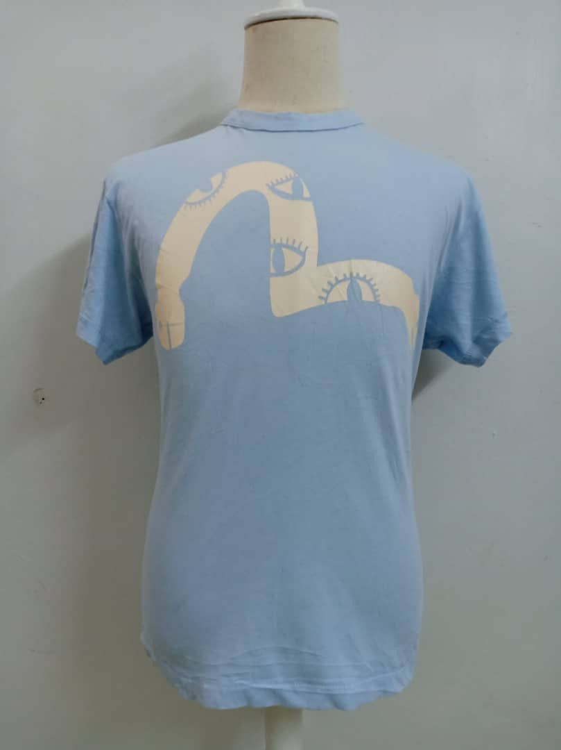 Evisu × Japanese Brand Evisu T Shirt Yamane Design Big Logo 8/19 Size US XXS / EU 40 - 1 Thumbnail