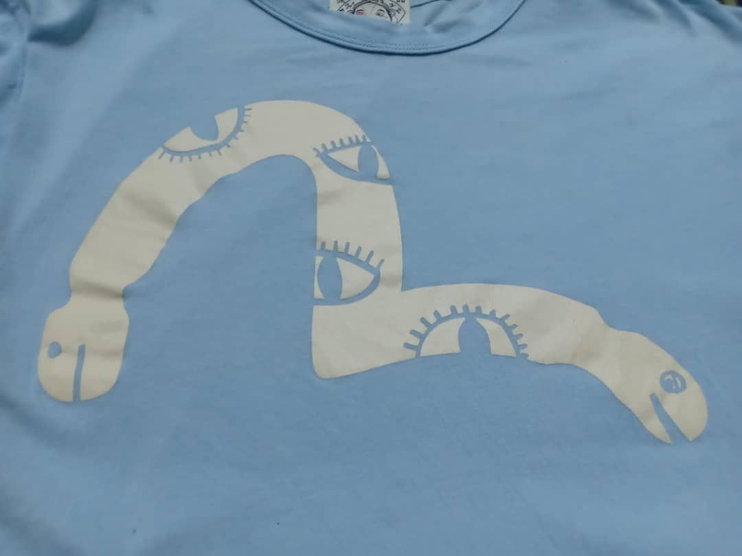 Evisu × Japanese Brand Evisu T Shirt Yamane Design Big Logo 8/19 Size US XXS / EU 40 - 4 Thumbnail