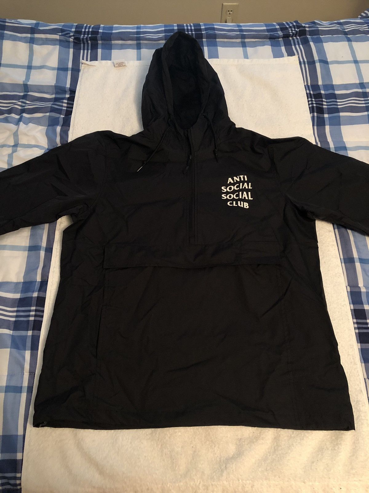 Anti Social Social Club ASSC Mak Black Anorak Jacket | Grailed