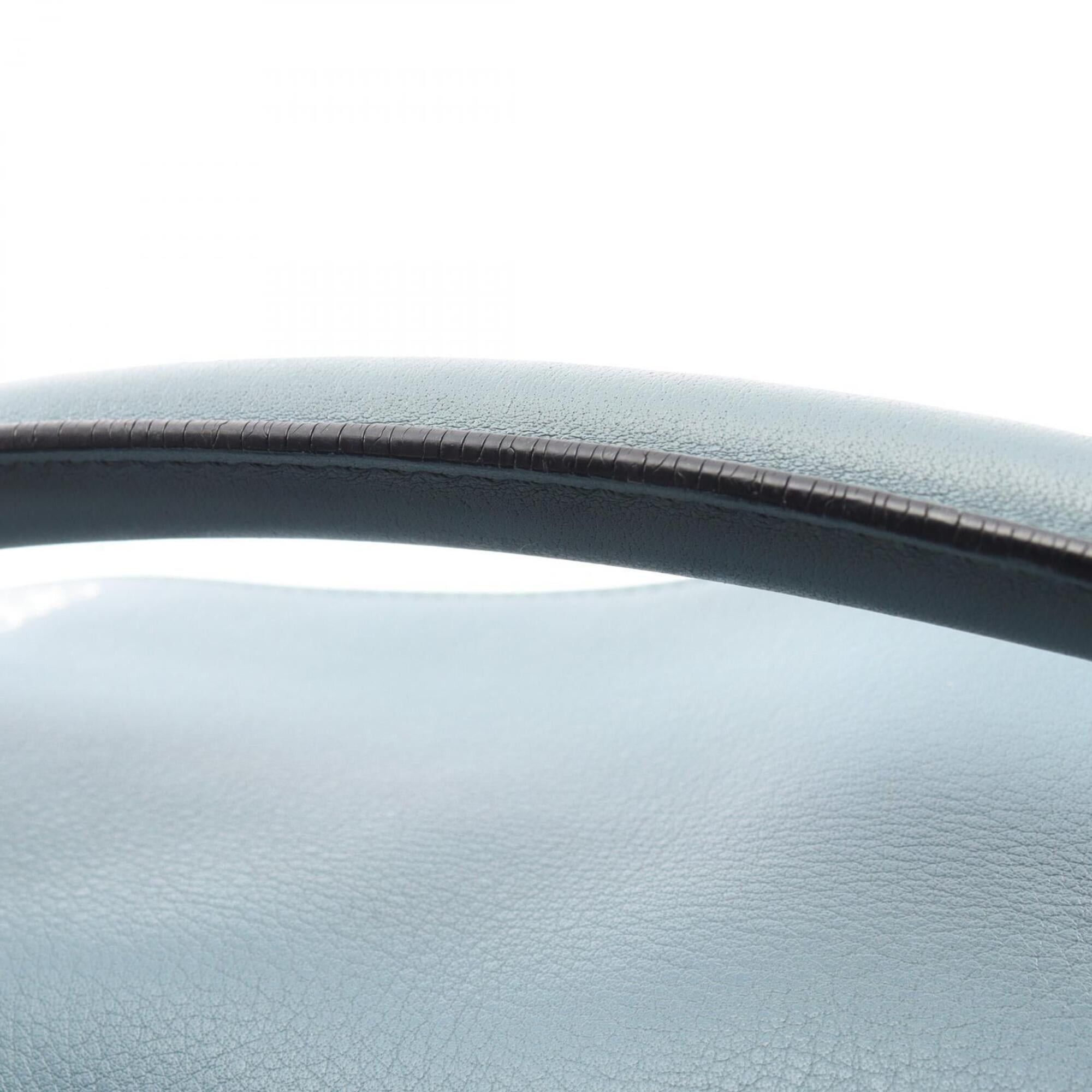 Loewe Loewe Puzzle Bag Medium 2-Way Handbag Leather Women's Blue Size ONE SIZE - 6 Thumbnail