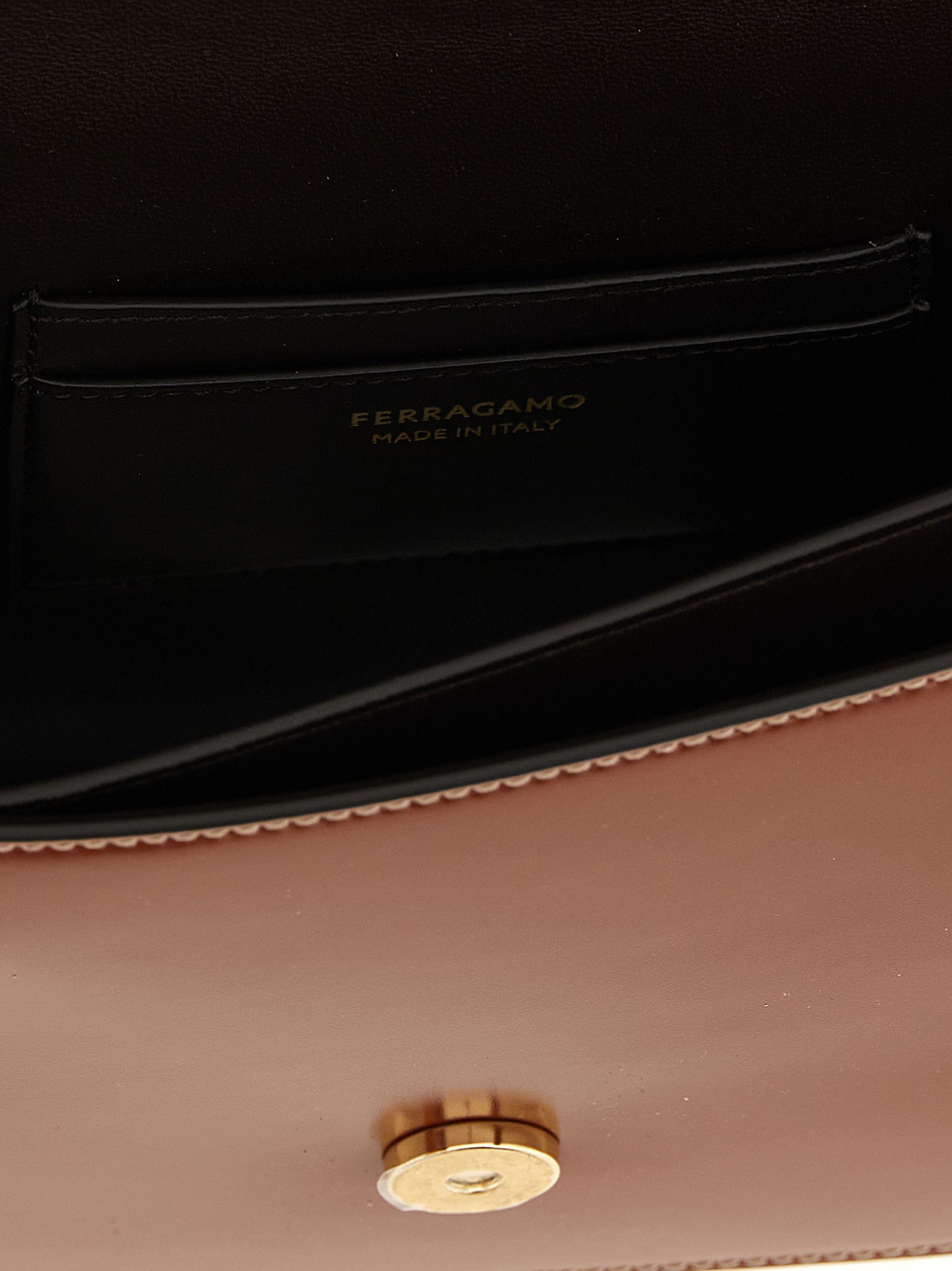 Salvatore Ferragamo 'Double Gancini' Closure Shoulder Bag Size ONE SIZE - 4 Thumbnail