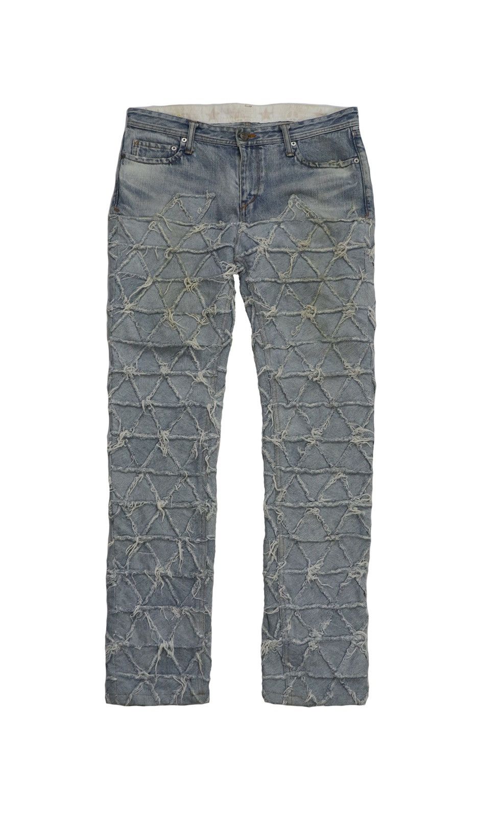 Phenomenon Phenomenon S/S 2010 Crust Punk Denim Jeans | Grailed