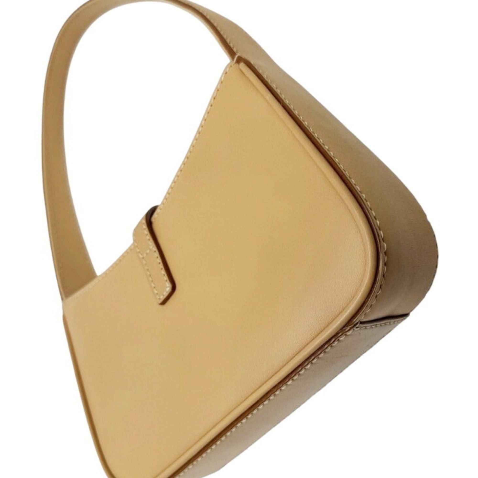 Saint Laurent Paris YVES SAINT LAURENT Le Sancassette Mini Leather Beige 710318 YSL Handbag for Women Size ONE SIZE - 8 Thumbnail