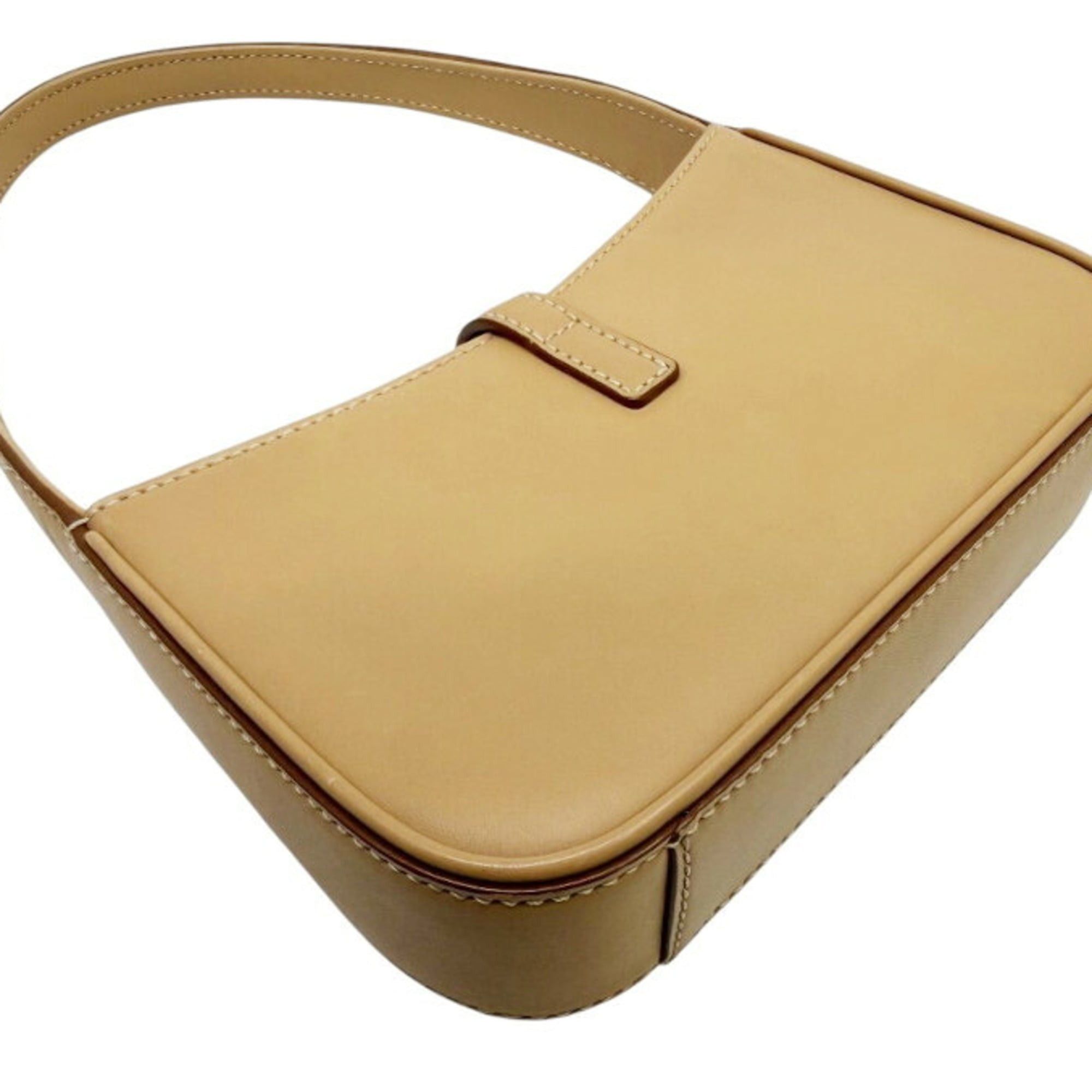 Saint Laurent Paris YVES SAINT LAURENT Le Sancassette Mini Leather Beige 710318 YSL Handbag for Women Size ONE SIZE - 7 Thumbnail