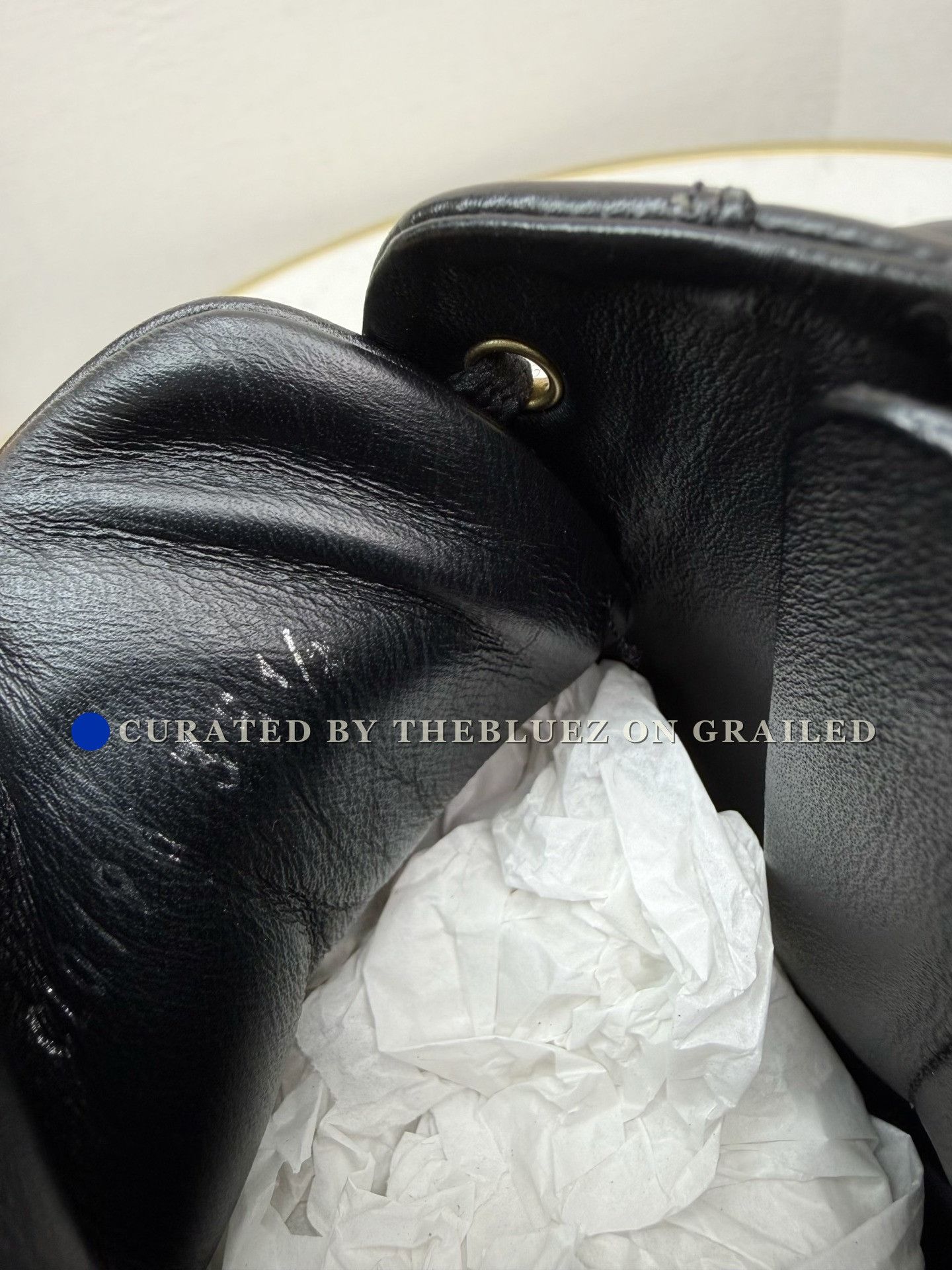 Louis Vuitton Louis Vuitton Black High-Top Shoes Size US 4.5 / IT 34.5 - 5 Thumbnail
