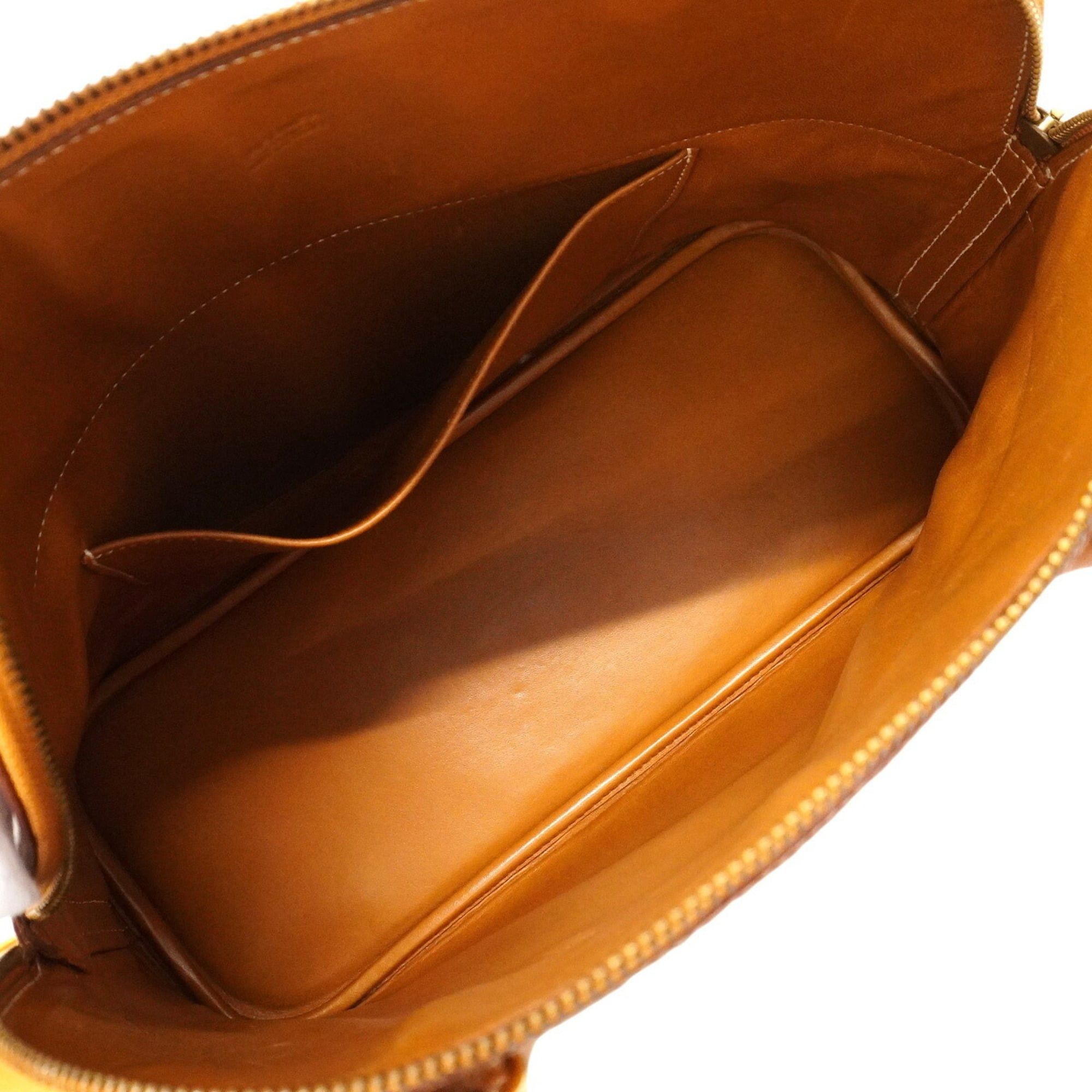 Hermes Hermes Bolide 35 handbag, Courchevel leather, gold, □A stamp, 2-way bag for women. Size ONE SIZE - 4 Thumbnail