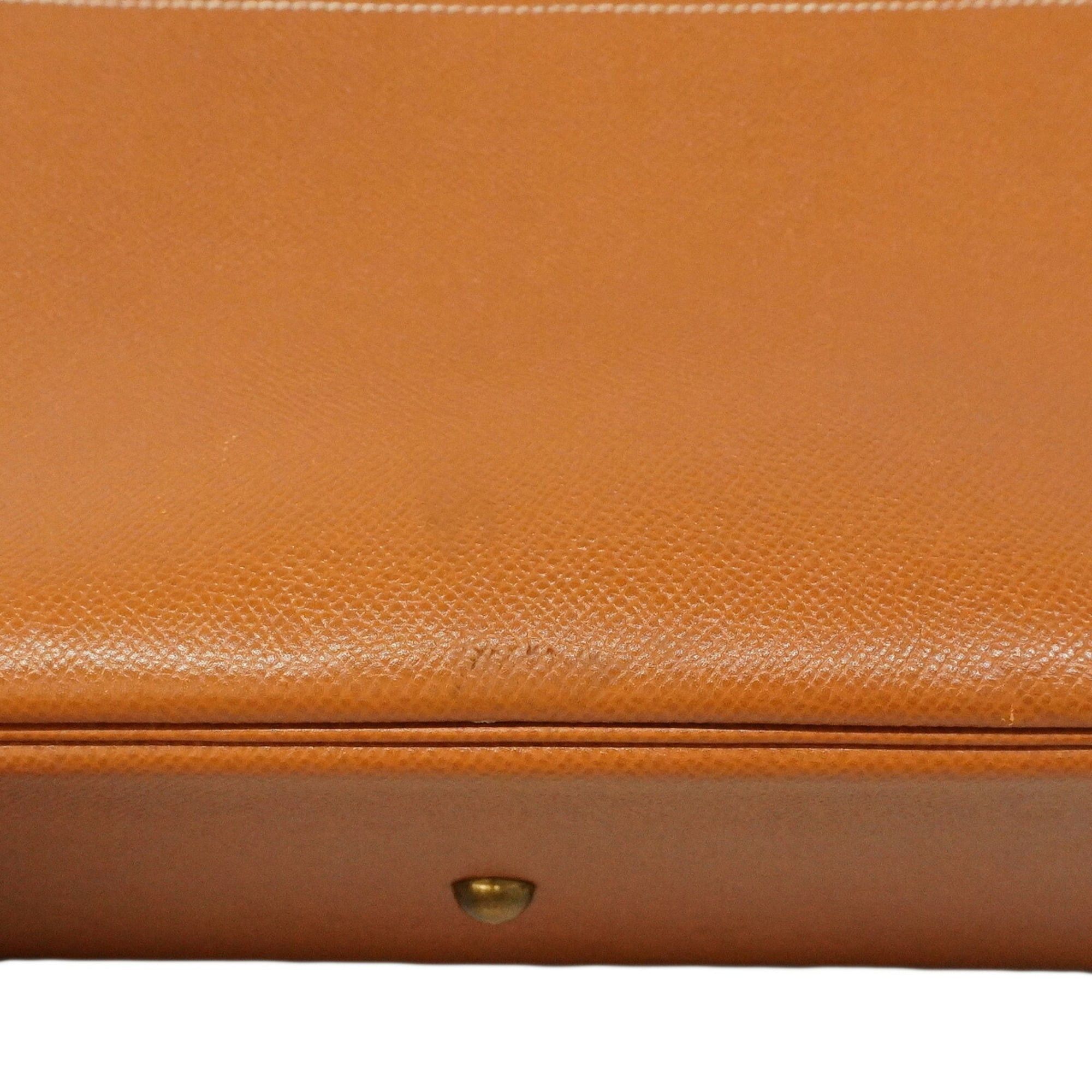 Hermes Hermes Bolide 35 handbag, Courchevel leather, gold, □A stamp, 2-way bag for women. Size ONE SIZE - 10 Thumbnail
