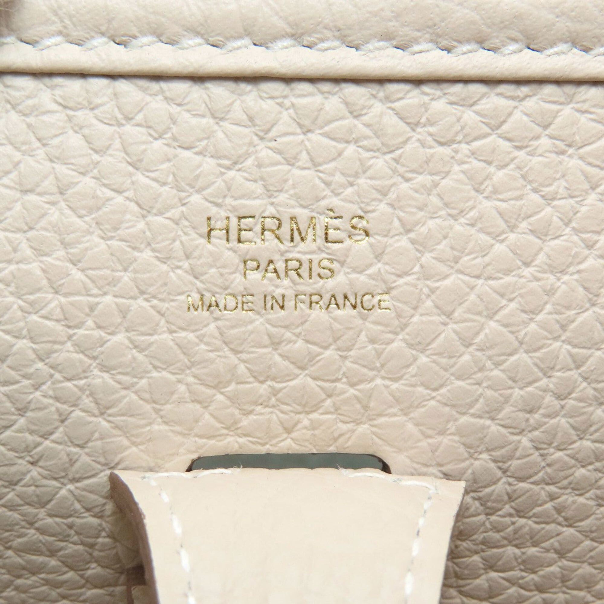 Hermes Hermes Evelyne 3 23 Craie Gold Hardware Shoulder Bag Taurillon Leather Women's HERMES Size ONE SIZE - 6 Thumbnail