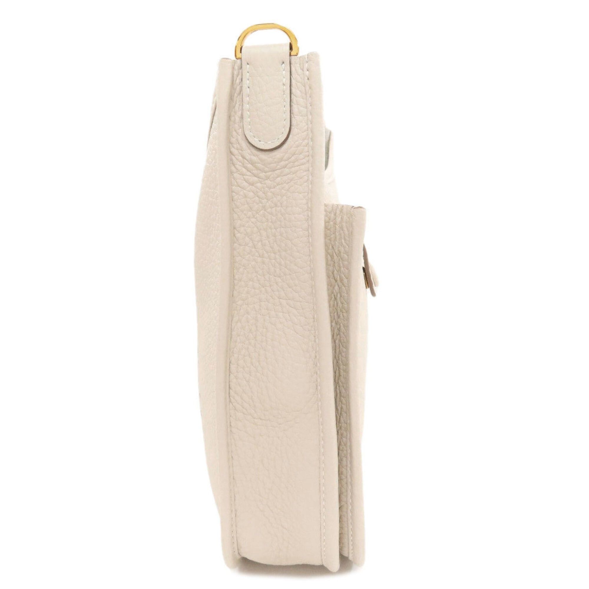 Hermes Hermes Evelyne 3 23 Craie Gold Hardware Shoulder Bag Taurillon Leather Women's HERMES Size ONE SIZE - 3 Thumbnail