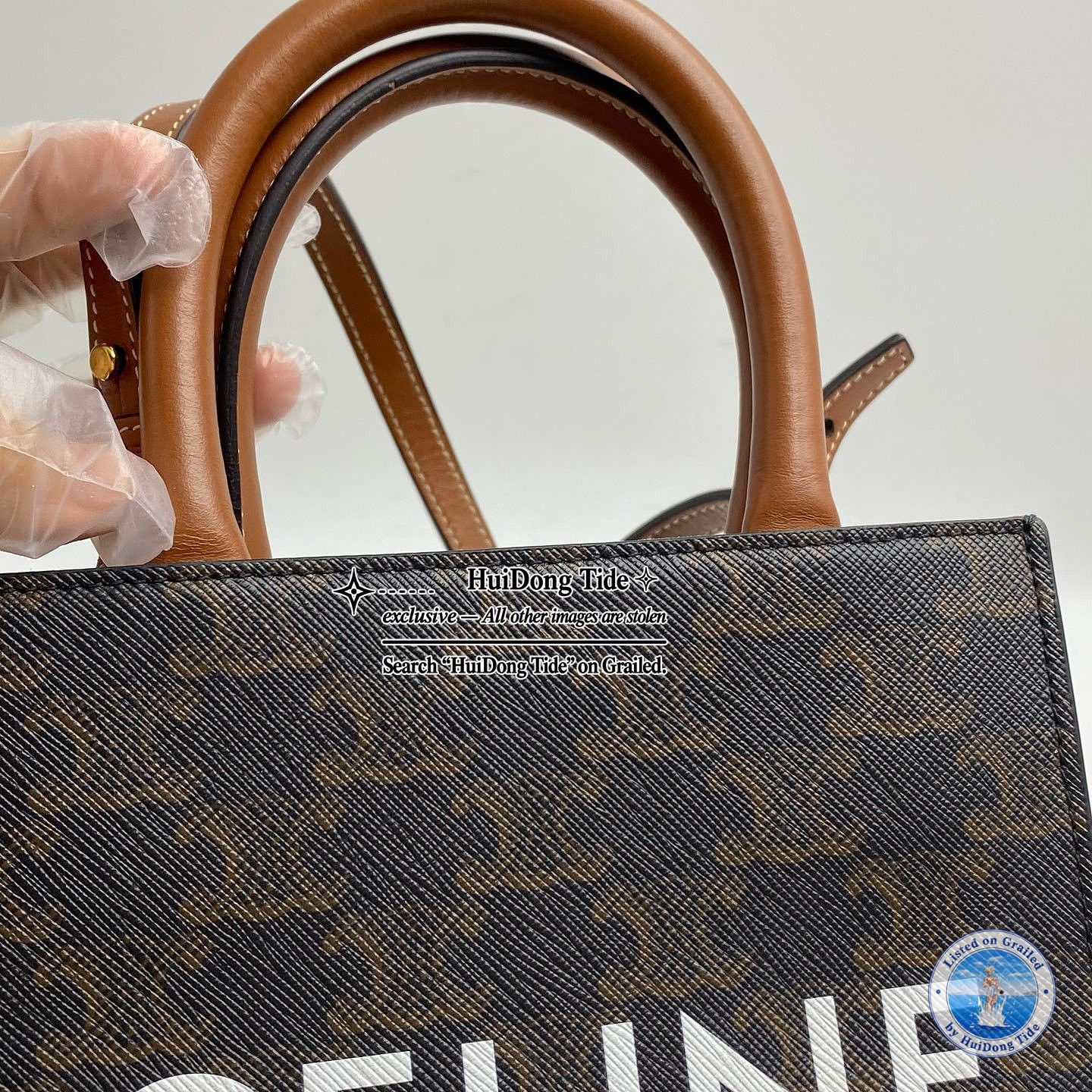 Celine Celine Triomphe Canvas Cabas Mini Tote Bag Size ONE SIZE - 8 Thumbnail