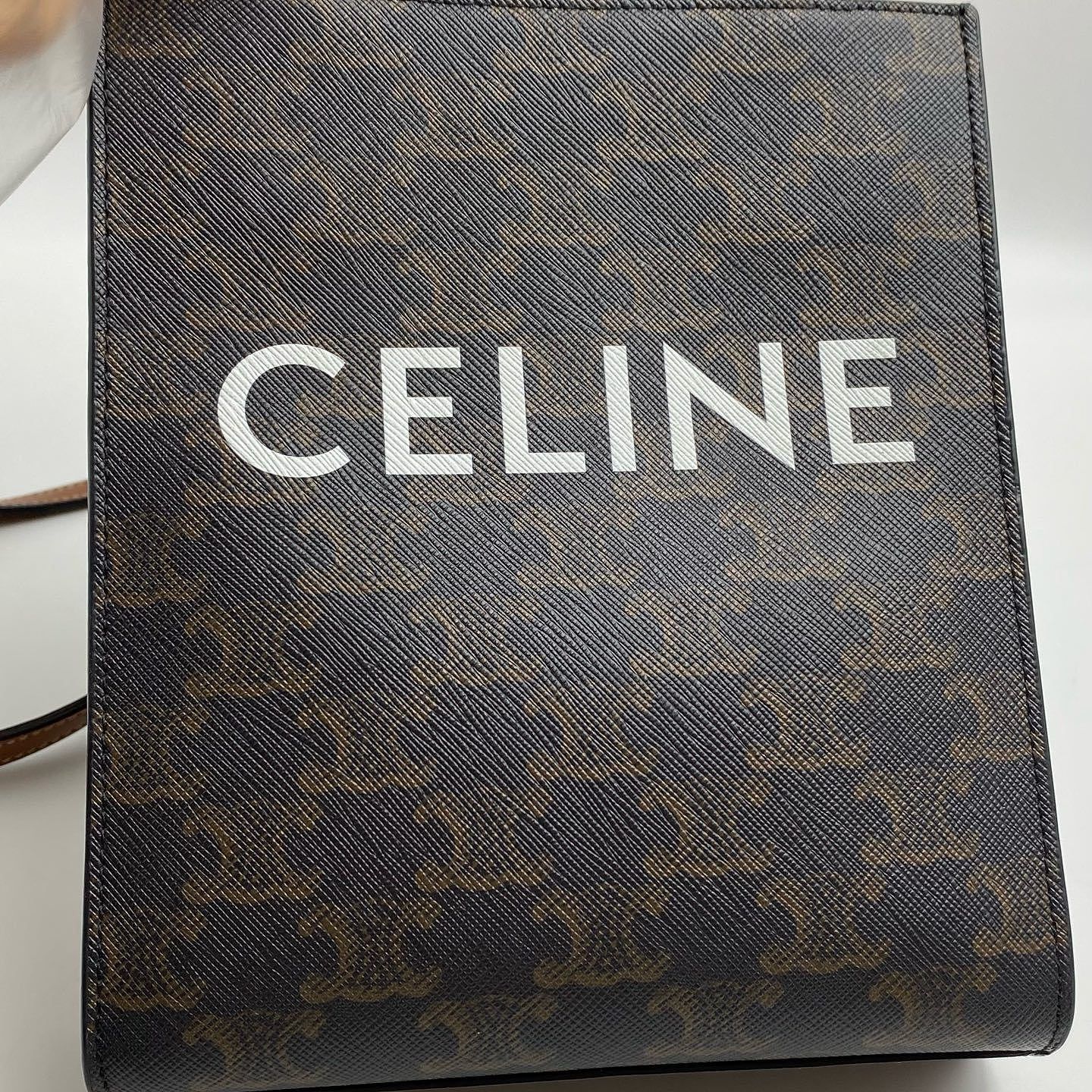 Celine Celine Triomphe Canvas Cabas Mini Tote Bag Size ONE SIZE - 9 Thumbnail