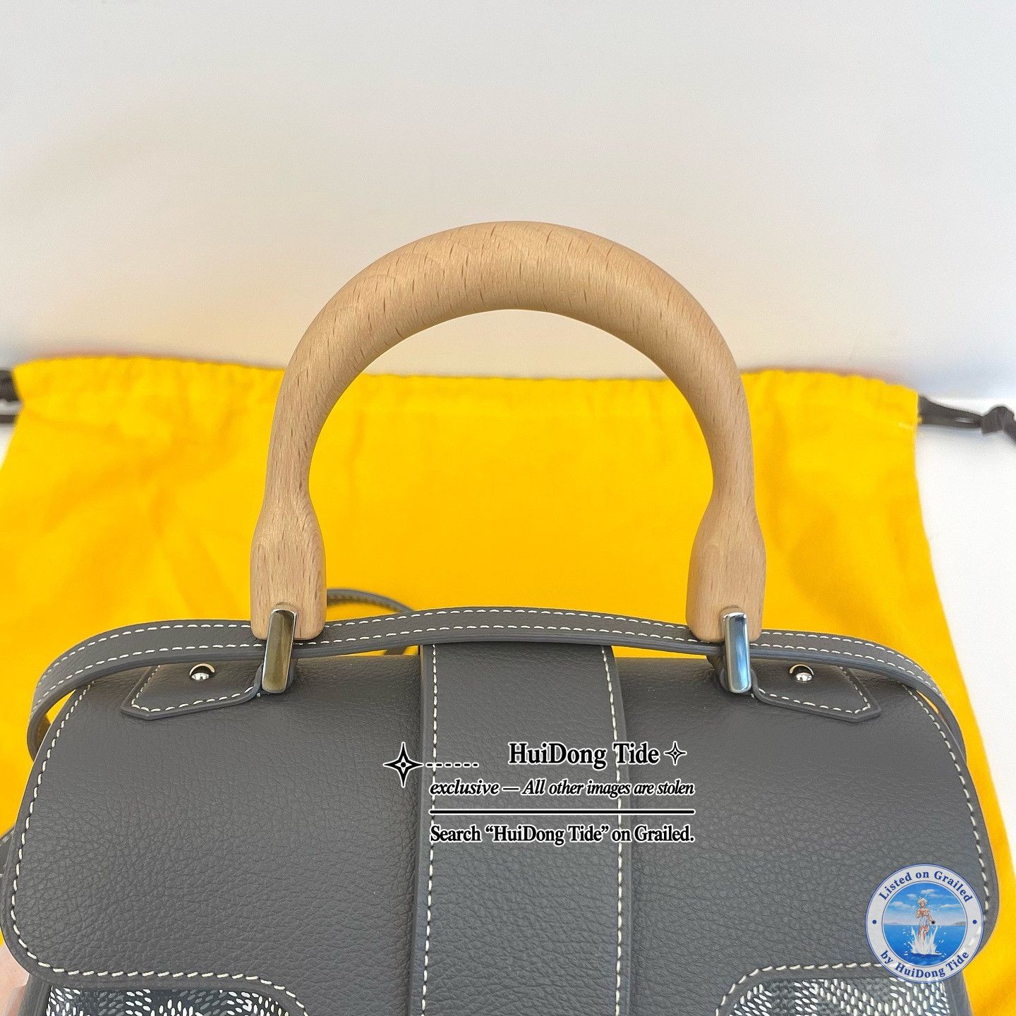 Goyard Goyard Saigon Mini Leather Handle Bag Size ONE SIZE - 7 Thumbnail
